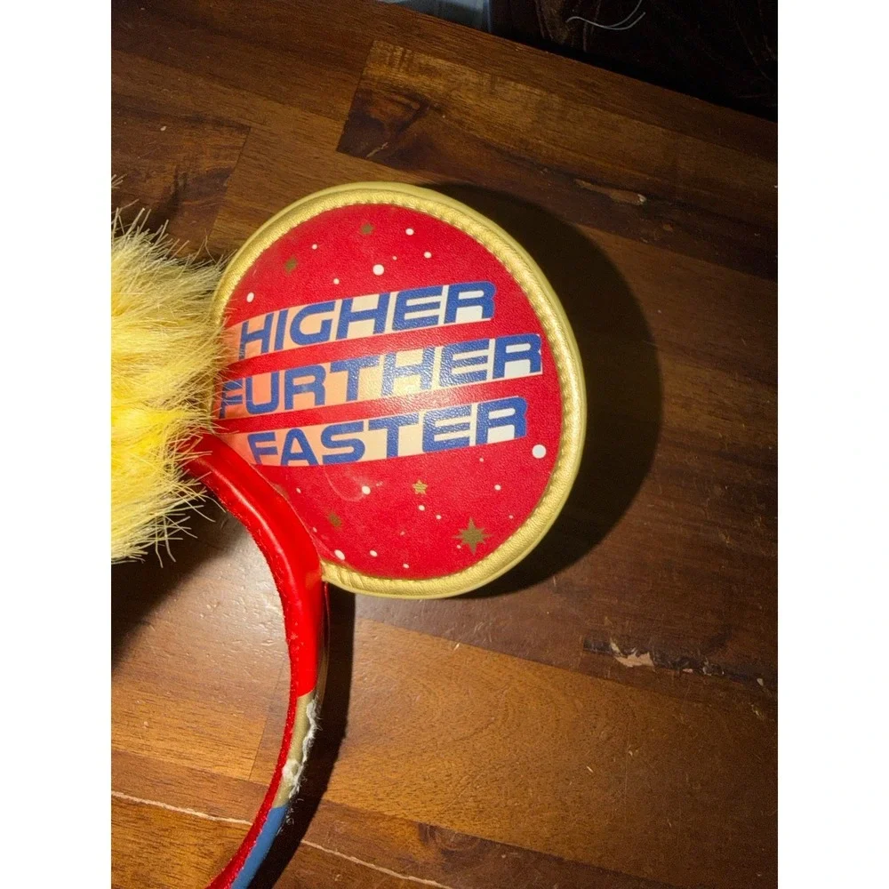 Disney Parks Captain Marvel Higher Further Faster Mohawk Ears Headband New‎